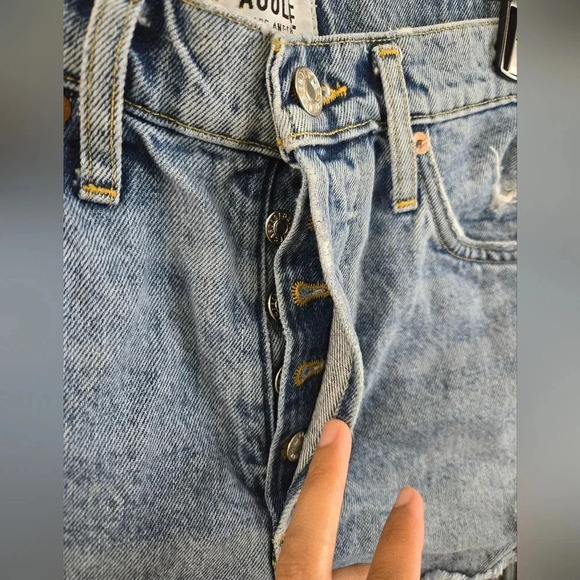 Agolde Parker Vintage Cut Off Short In Swapmeet - Picture 11 of 11